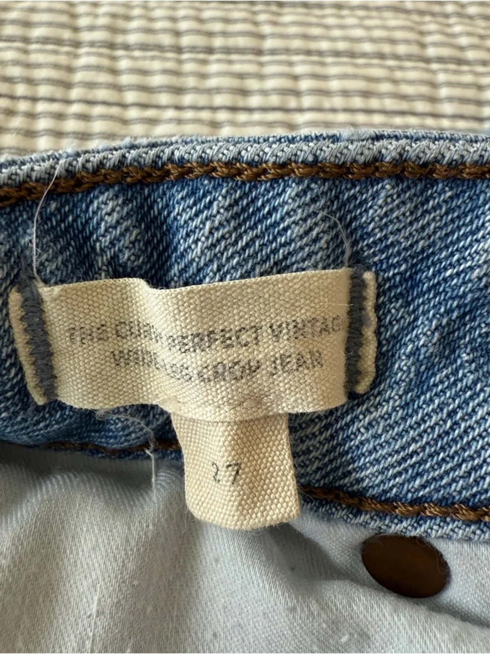 Madewell Curvy Perfect Vintage Wide-Leg Crop Jean Hallstead Wash - Picture 13 of 13
